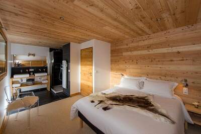 Chalet Wanaka - poteaux - poutres - photo - j.rambaud