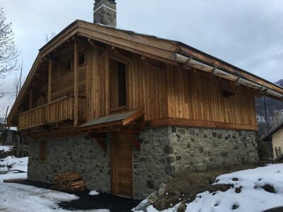 chalet ossature bois - vue extérieure