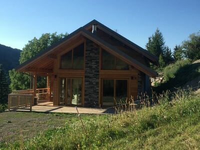 chalet ossature bois - extérieur