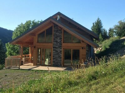 chalet ossature bois - extérieur